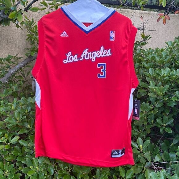 NBA Store Adidas Los Angeles Clippers Chris Paul Red Jersey #3 Size XL NWT - Picture 1 of 8